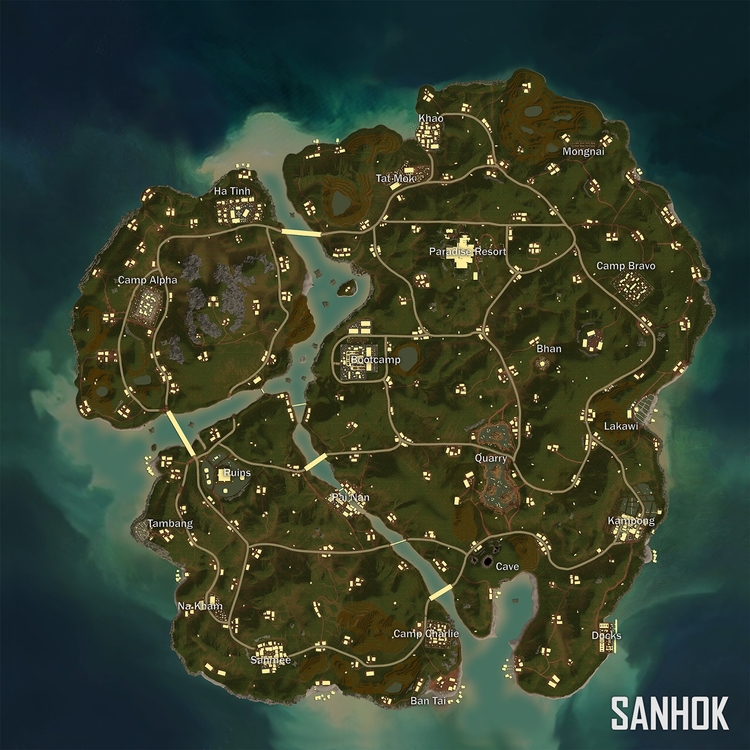 Mapa Sanhok