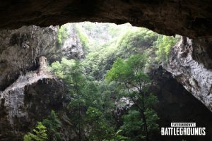 Imagem de caverna na Tailândia 