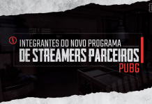 Estes são os integrantes do novo Programa de Streamers Parceiros!