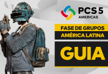 Guia da Fase de Grupos da PCS5 Américas