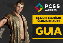 Guia do Classificatório Última Chance da PCS5 Américas